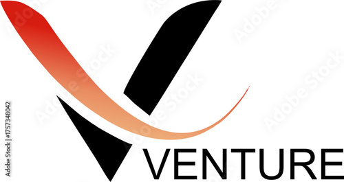 Modern Tech Venture Logo Concept