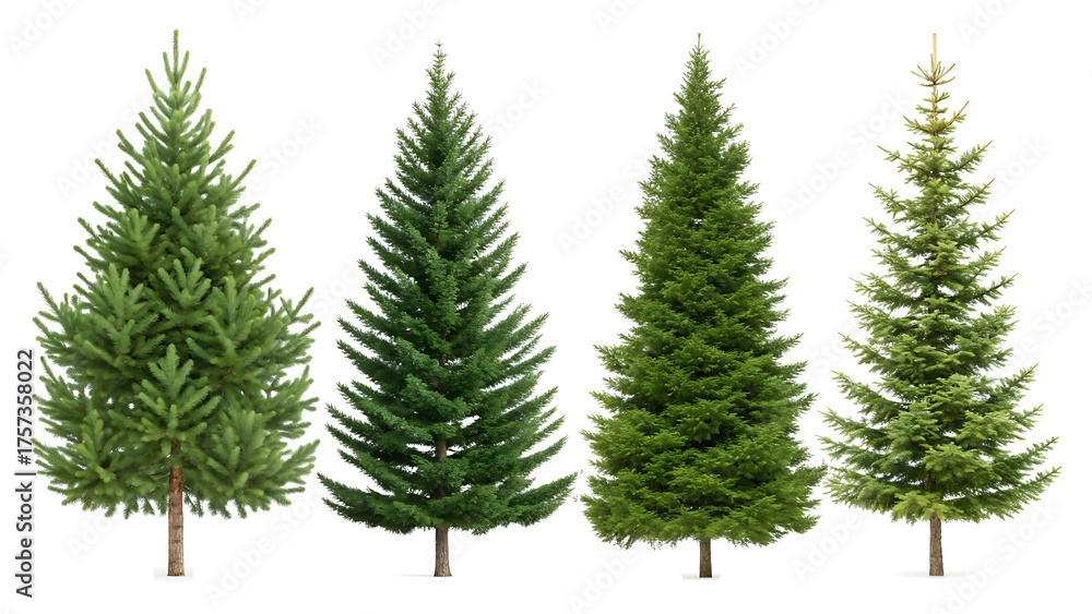 Fototapeta premium christmas tree branches
