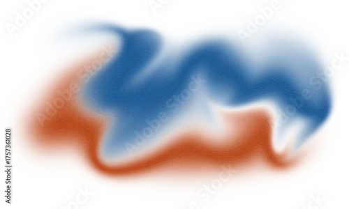 Abstract Art of Swirling Colors Blending Together Smoothly