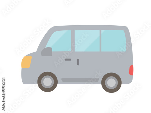 ワゴン車_フラット