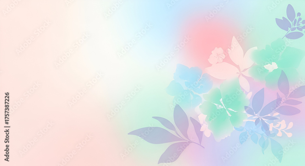 Fototapeta premium abstract floral background