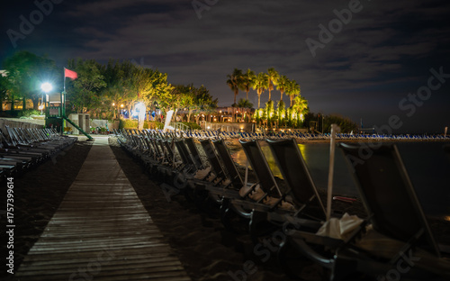 Evening on the beach