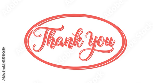 Express your sincere gratitude with this elegant Thank You message, perfect for cards, social media posts, and heartfelt notes with stylish, modern appeal