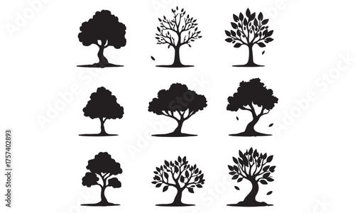 tree vector design bundle