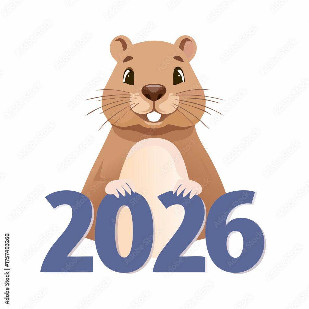 Naklejka premium 2026