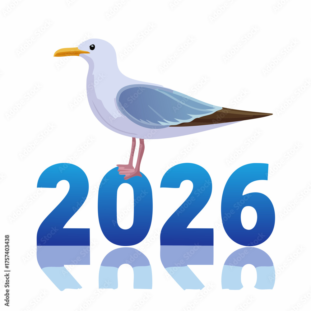 Naklejka premium 2026