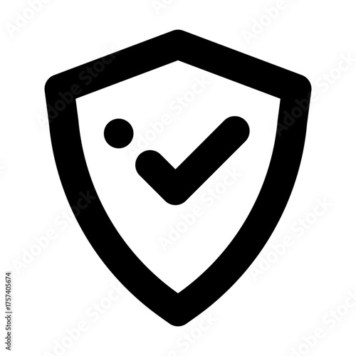 Shield Check Outline Icon
