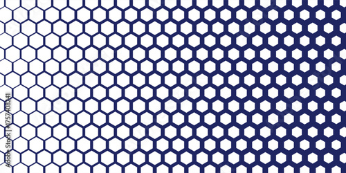 Seamless pattern with tile white polka dots on a sailor navy blue background
