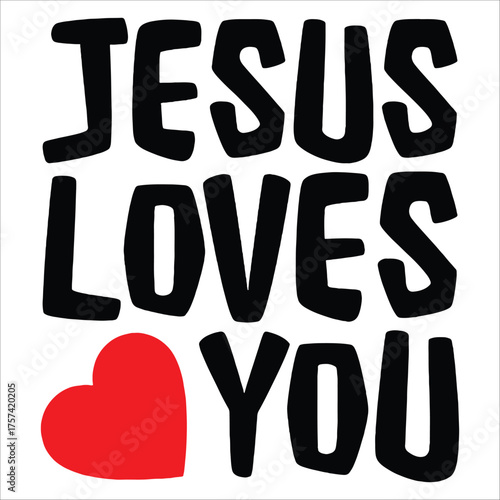 JESUS LOVES YOU CHRISTIAN