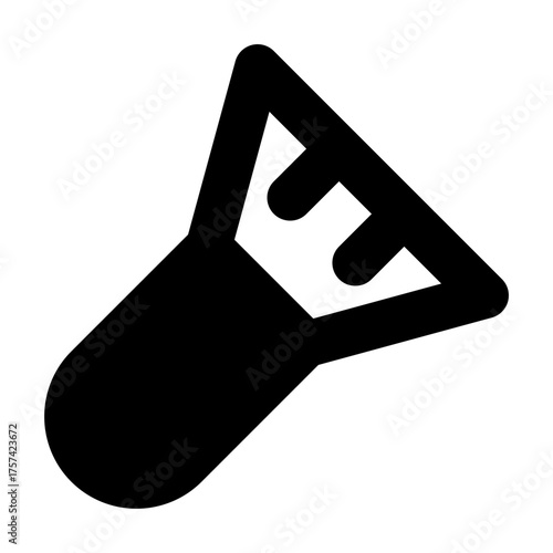 Shaving Brush Solid Icon