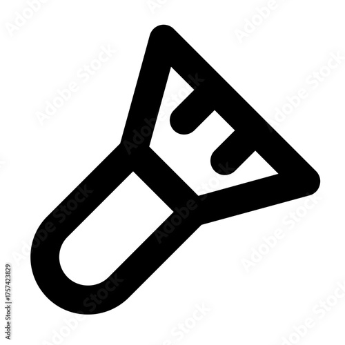 Shaving Brush Outline Icon