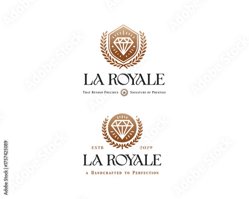 luxury diamond store logo