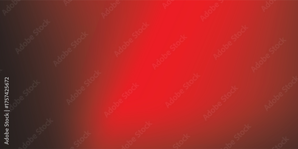 Obraz premium Red black wave background with mesh gradient effect. Vector illustration