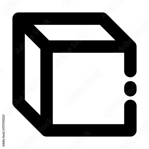 Cube Outline Icon