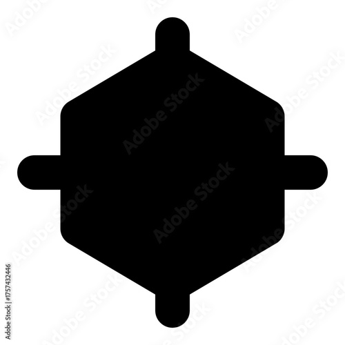 Compound Filled Icon Vector