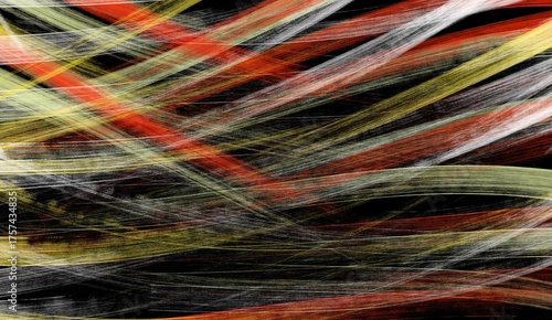 abstract background with colorful lines, Abstract background with irregular curved lines forming a light effect with lines that form like abstract wings