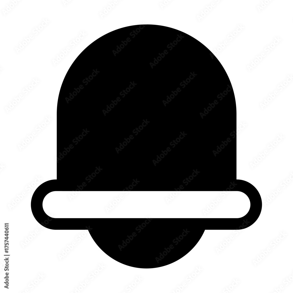 Fototapeta premium Bell Icon Filled