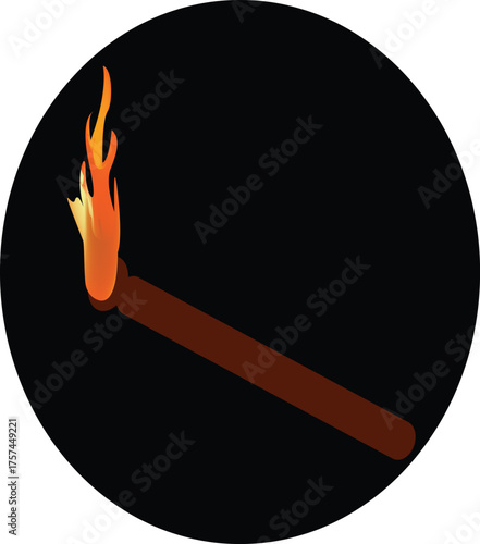 Abstract Flame Symbol of Heat and Energy Design,
fire flame vector icon set in black