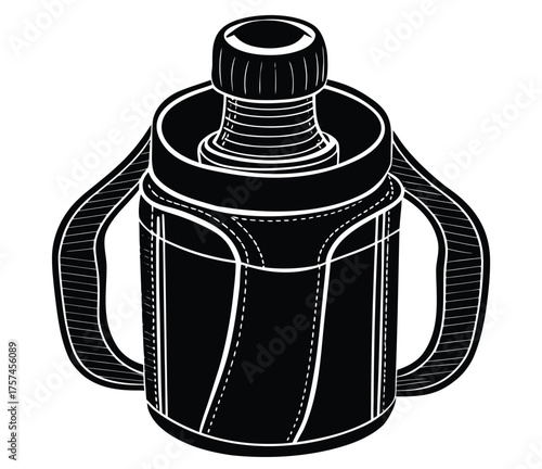 Insulated Baby Bottle Bag Portable Thermal Holder for On-the-Go Feeding, Baby Bottle Bag with Handles