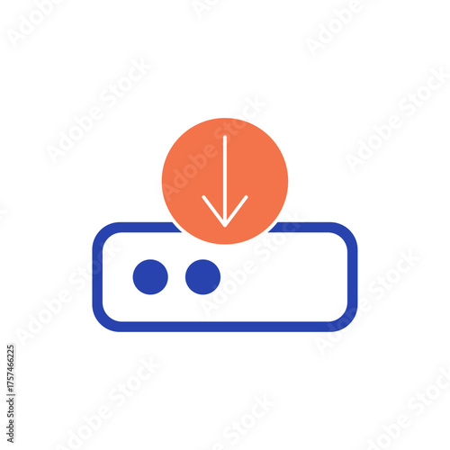 Inspection icon outline editable stroke line drawing eps