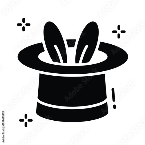 Spooky Halloween pumpkin magic trick, premium icon