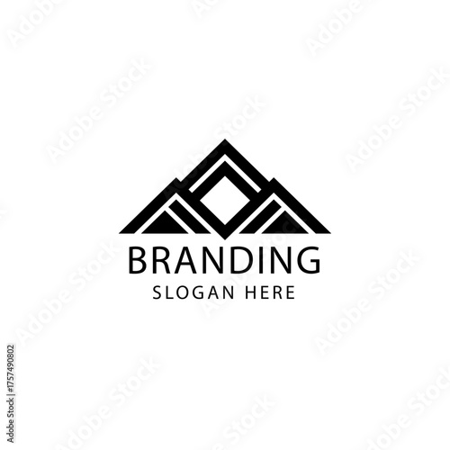 New real estate and construction logo