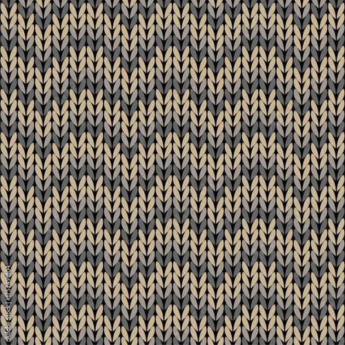 Knitted background pattern wallpaper knitting decorative print handmade textile knitting handiwork	