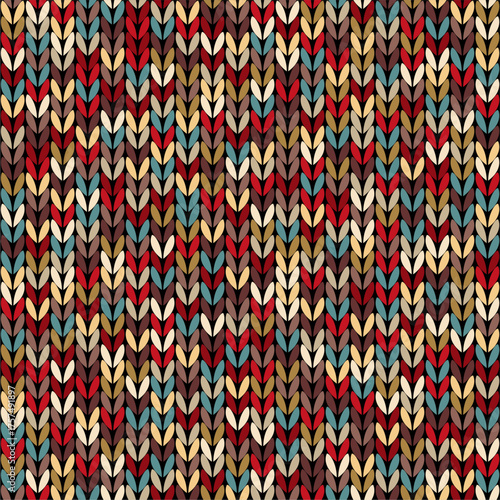 Knitted background pattern wallpaper knitting decorative print handmade textile knitting handiwork	
