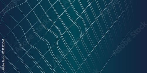 Abstract vector wireframe landscape. Abstract mesh background. Polygonal mountains. Cyberspace grid.  3d futuristic vector illustration. Retro background futuristic landscape 1980s style.   