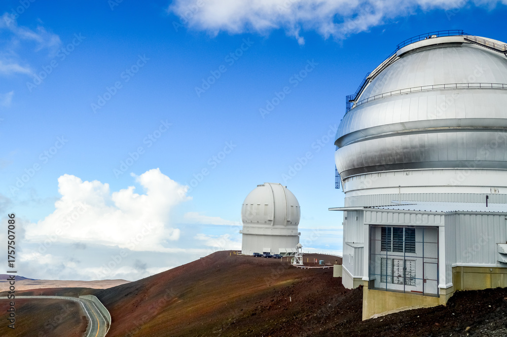 Obraz premium Mauna Kea Observatorium, Hawaii, USA 