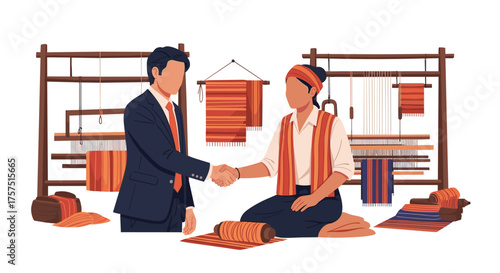 Cultural Exchange Facilitates Traditional Textile Craftsmanship Preservation and Economic Empowerment