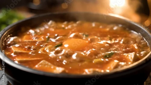 Korean Soft Tofu Stew - A Delicious and Spicy Culinary Experience.