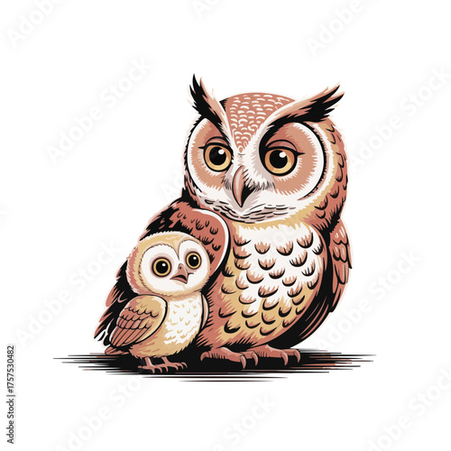 Modern flat solid color vector for National Mentoring Day showing mentor & mentee climbing, sharing light, puzzle connection & inspirational guidance