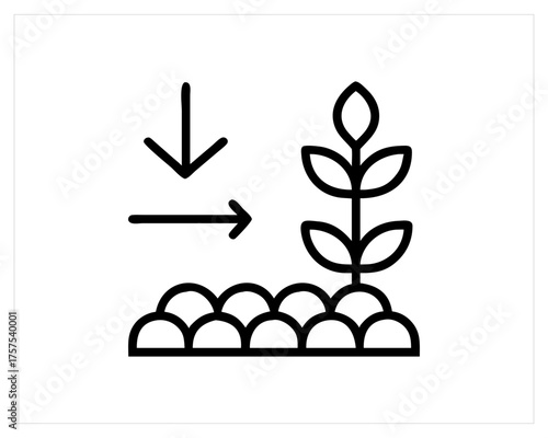agriculture icon-set vector outline free SVG download