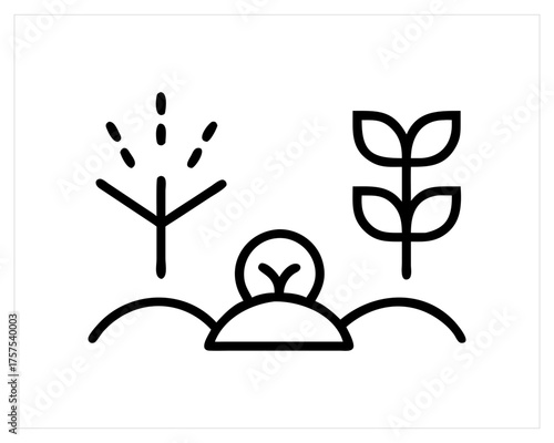 agriculture icon-set vector outline free SVG download