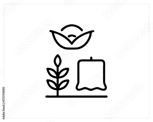 agriculture icon-set vector outline free SVG download