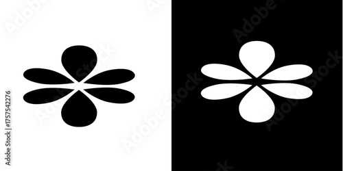 Four Leaf Clover Vector Illustration with Poker and Casino Theme