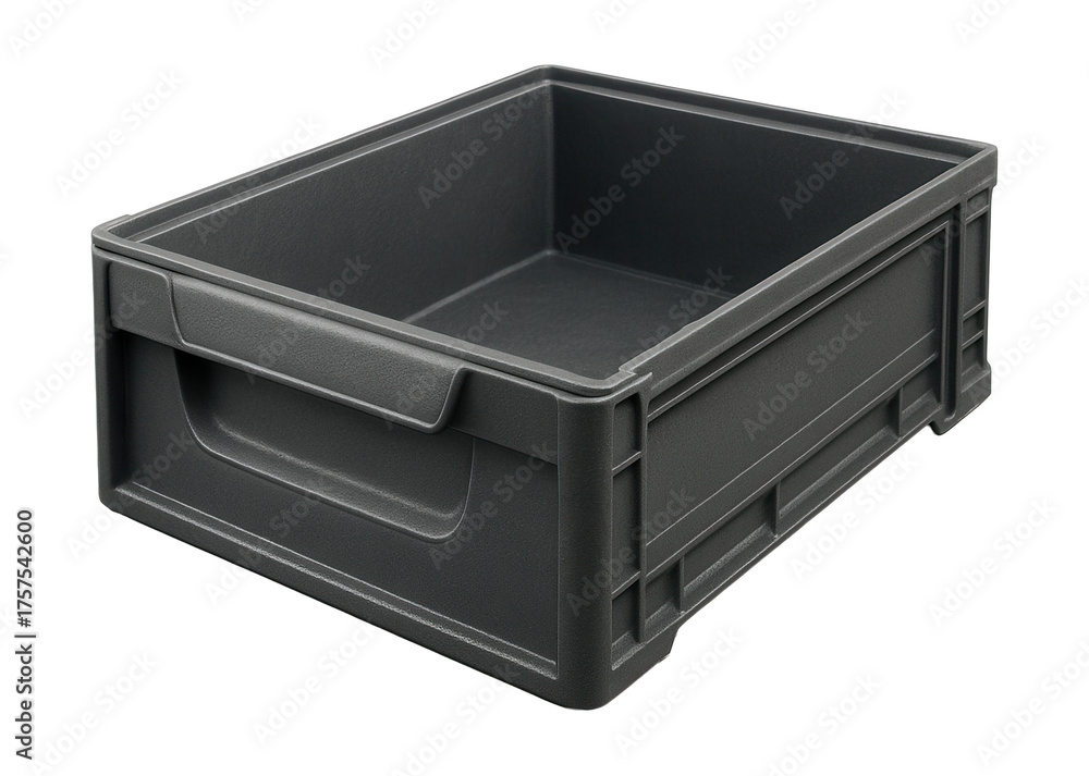 Fototapeta premium Spacious storage drawer for warehouse organization, ideal for bulk items and tools.
