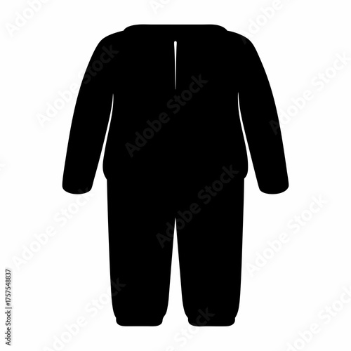 Black longsleeved jumpsuit for casual wear, a stylish one piece garment