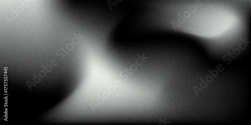 Grey monochrome lighting wall studio , Noise intensive Holographic blend blurred smooth transitions tone empty presentation design