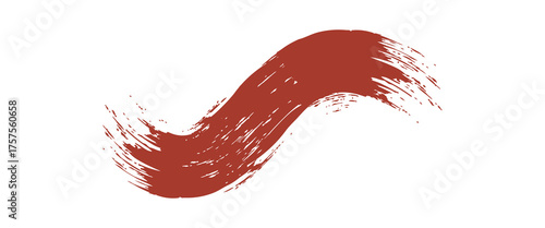 Analog touch materials. The texture of the brush is beautiful. Modern wave pattern