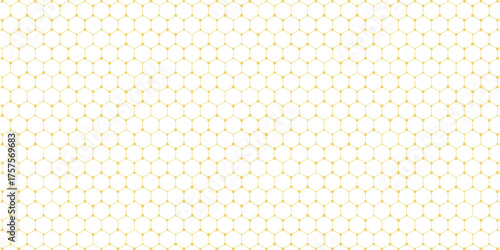 geometric hexagon minimal grid graphic pattern background