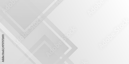 Modern white vector abstract graphic design Banner Pattern background web template. White Grey Line Cut Paper Abstract bg .Suit for business, corporate, institution, party, festive, seminar, and talks