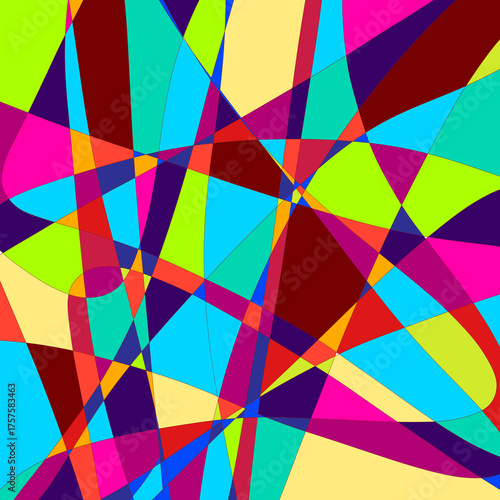 abstract colorful geometric background