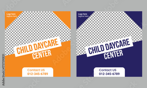 Baby Daycare's social media post design