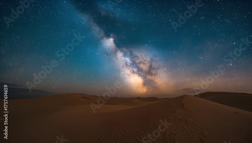 view of the Milky Way on a starry night