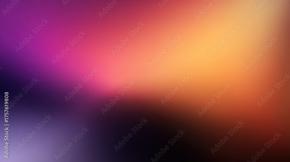 Naklejka premium Beautiful Soft Blurry Abstract Gradient Background for Creative Projects