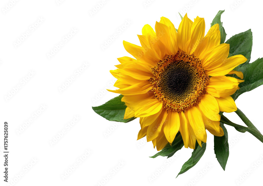 Fototapeta premium Close-up of a vibrant sunflower