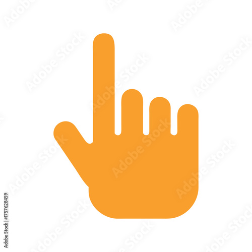 Middle Finger Rude Gesture Protest Vector Icon