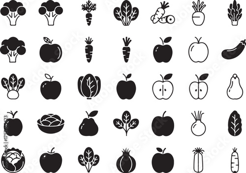 Vintage vector illustration of assorted nuts with decorative holiday and floral elements
